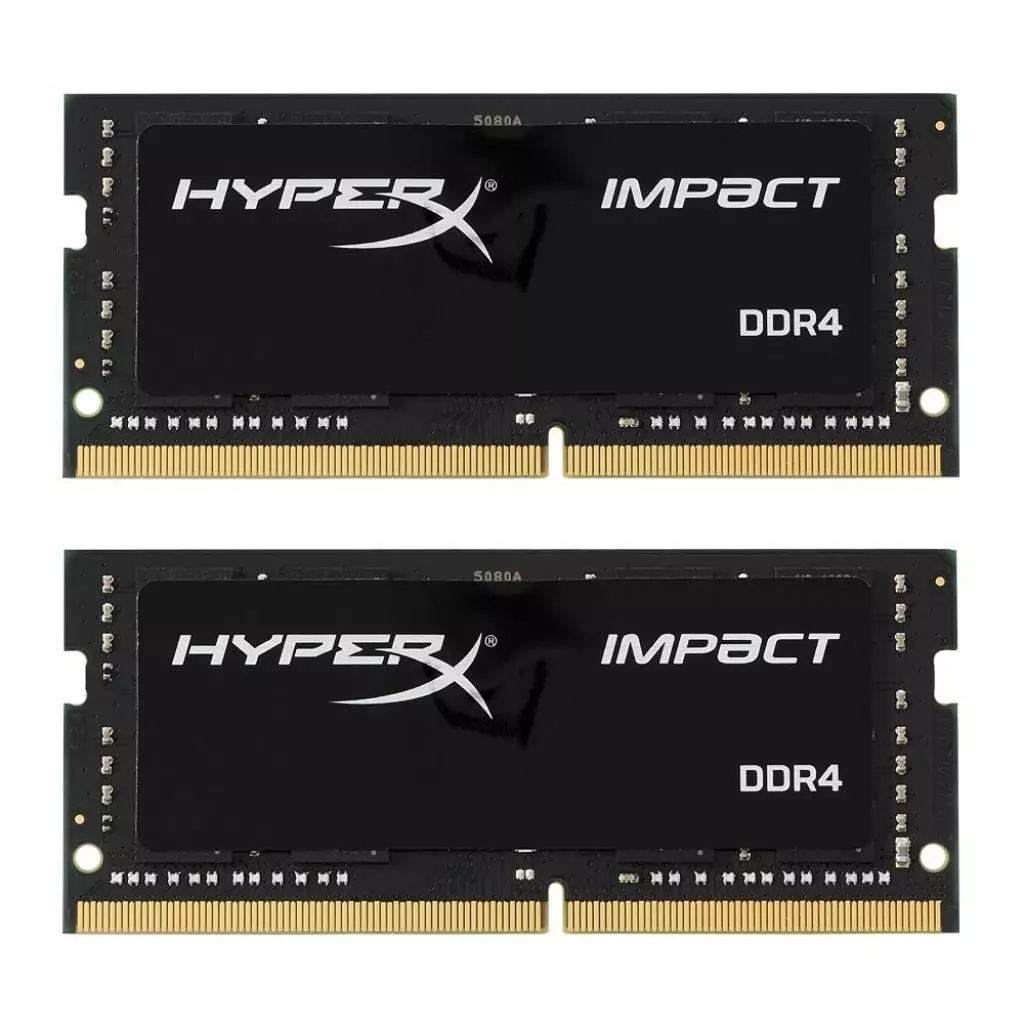 Модуль памяти для ноутбука SoDIMM DDR4 16GB (2x8GB) 2400 MHz HyperX Kingston Fury (ex.HyperX) (HX424S14IBK2/16)
