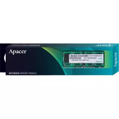 Модуль памяти для ноутбука SoDIMM DDR2 2GB 800 MHz Apacer (CS.02G2B.F2M) - 1 Модуль памяти для ноутбука SoDIMM DDR2 2GB 800 MHz Apacer (CS.02G2B.F2M) - 1