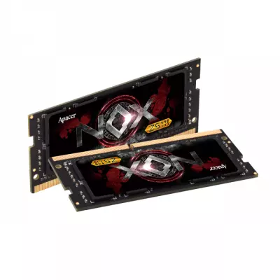 Модуль памяти для ноутбука DDR4 16GB (2x8GB) 2400 MHz NOX Series Apacer (ES.16GAT.GEEK2) - 2 Модуль памяти для ноутбука DDR4 16GB (2x8GB) 2400 MHz NOX Series Apacer (ES.16GAT.GEEK2) - 2