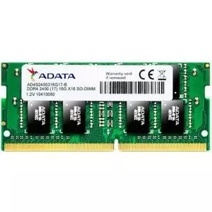 Модуль памяти для ноутбука SoDIMM DDR4 4GB 2400 MHz ADATA (AD4S2400J4G17-R)