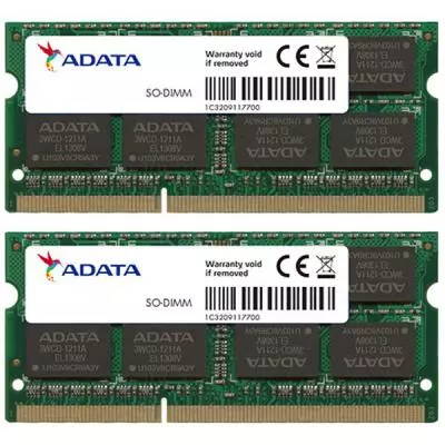 Модуль памяти для ноутбука SoDIMM DDR3 16GB (2x8GB) 1600 MHz ADATA (AD3S1600W8G11-2)