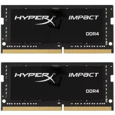 Модуль памяти для ноутбука SoDIMM DDR4 32GB (2x16GB) 2133 MHz HyperX Impact Kingston Fury (ex.HyperX) (HX421S13IBK2/32)