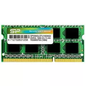 Модуль памяти для ноутбука SoDIMM DDR3 2GB 1600 MHz Silicon Power (SP002GLSTU160V02)