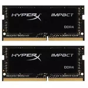 Модуль памяти для ноутбука SoDIMM DDR4 32GB (2x16GB) 3200 MHz HyperX Impact Kingston Fury (ex.HyperX) (HX432S20IBK2/32)