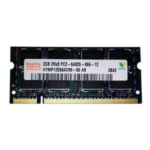 Модуль памяти для ноутбука SoDIMM DDR2 2GB 800 MHz Hynix (HYMP125S64CR8-S6 Ref)