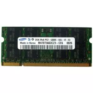 Модуль памяти для ноутбука SoDIMM DDR2 2GB 667 MHz Samsung (M470T5663CZ3-CE6_Ref)