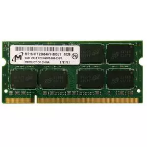 Модуль памяти для ноутбука SoDIMM DDR2 2GB 800 MHz Micron (MT16HTF25664HY-800J1_)
