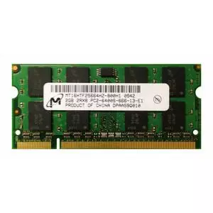 Модуль памяти для ноутбука SoDIMM DDR2 2GB 800 MHz Micron (MT16HTF25664HZ-800H1_)