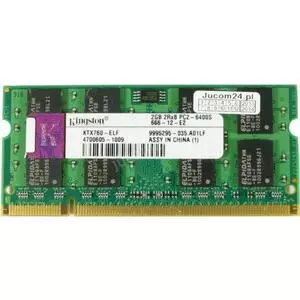 Модуль памяти для ноутбука SoDIMM DDR2 2GB 800 MHz Kingston (KTX760-ELF)
