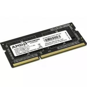 Модуль памяти для ноутбука SoDIMM DDR3 4GB 1600 MHz AMD (R534G1601S1SL-UO)