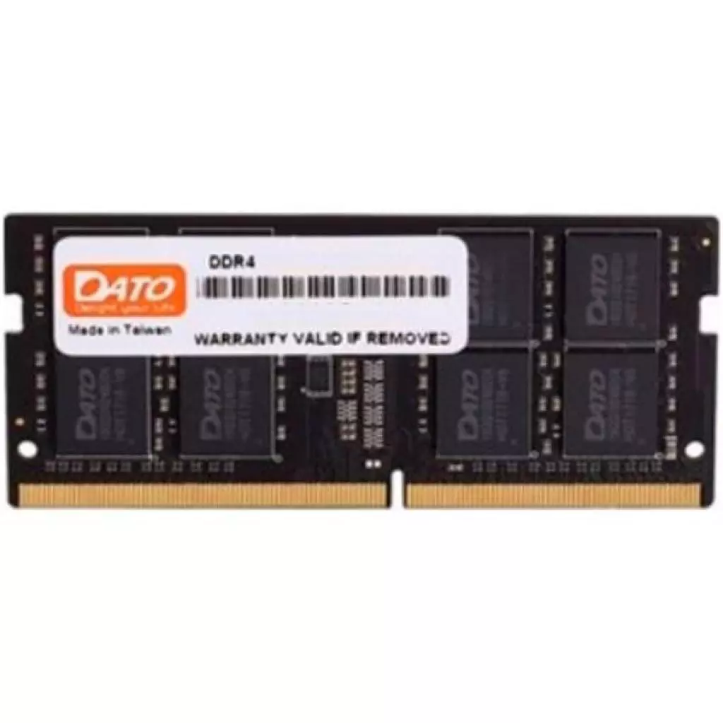 Модуль памяти для ноутбука SoDIMM DDR4 4GB 2666 MHz Dato (8GG1G8D26L)