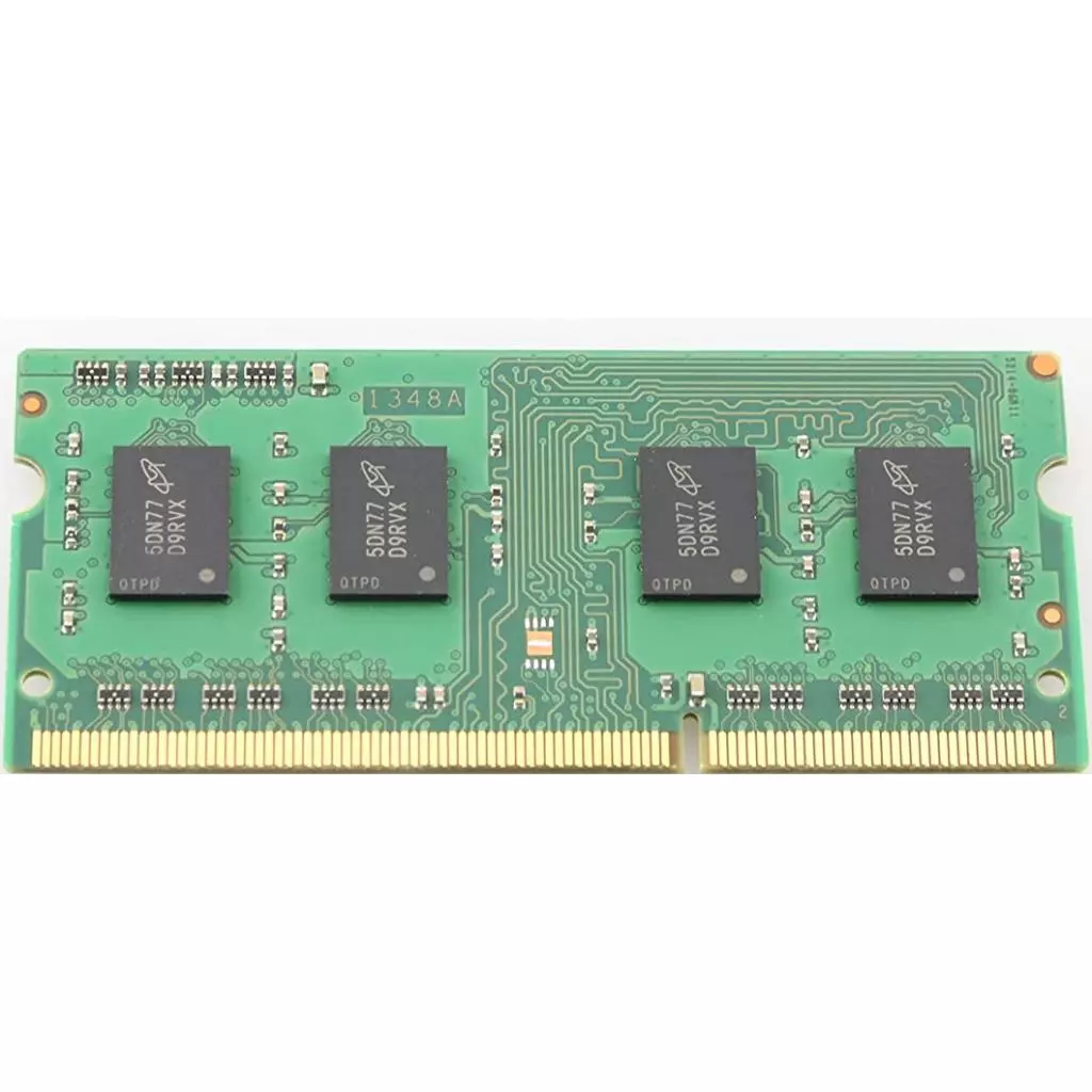 Модуль памяти для ноутбука SoDIMM DDR3 4GB 1600 MHz Micron (MT8KTF51264HZ-1G6N1) - 1 Модуль памяти для ноутбука SoDIMM DDR3 4GB 1600 MHz Micron (MT8KTF51264HZ-1G6N1) - 1