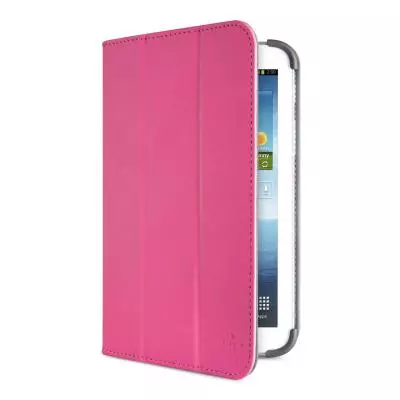 Чехол для планшета Belkin 7 GalaxyTab3 Tri-Fold Cover Stand/pink (F7P120vfC02) - 1 Чехол для планшета Belkin 7 GalaxyTab3 Tri-Fold Cover Stand/pink (F7P120vfC02) - 1
