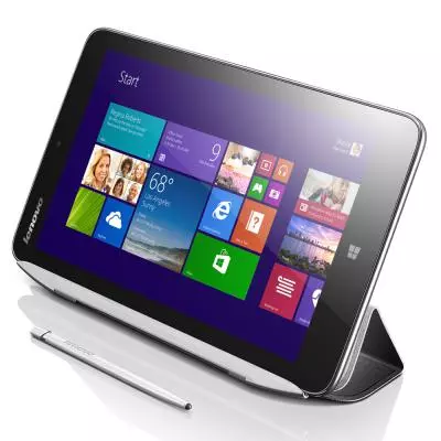 Чехол для планшета Lenovo 8"Flip cover with stylus-blk (888016080) - 1