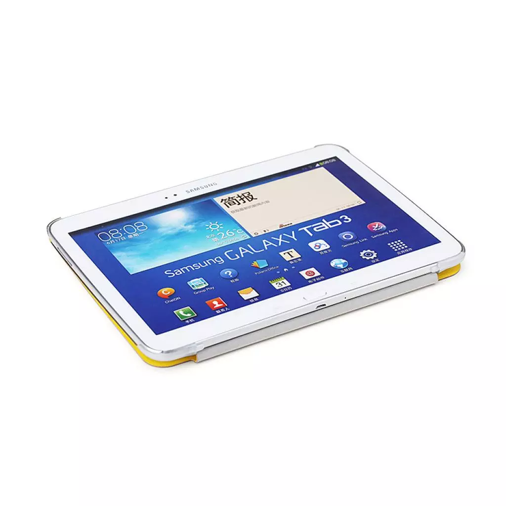 Чехол для планшета Rock Samsung Galaxy Tab3 10,1" new elegant series lemon yellow (P5200-40568) - 5 Чехол для планшета Rock Samsung Galaxy Tab3 10,1" new elegant series lemon yellow (P5200-40568) - 5
