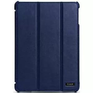 Чехол для планшета i-Carer iPad Mini Retina Ultra thin genuine leather series blue (RID794blue)