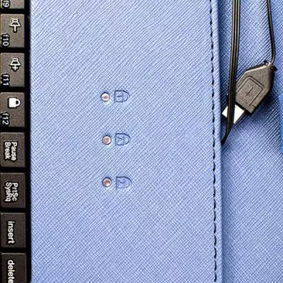 Чехол для планшета Vellini 7-8" Dark blue (215360) - 4 Чехол для планшета Vellini 7-8" Dark blue (215360) - 4