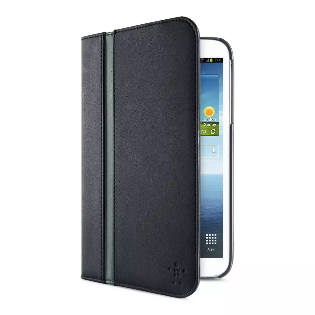 Чехол для планшета Belkin Stripe Cover Stand Galaxy Tab3 8.0 Black (F7P137vfC00) - 1 Чехол для планшета Belkin Stripe Cover Stand Galaxy Tab3 8.0 Black (F7P137vfC00) - 1