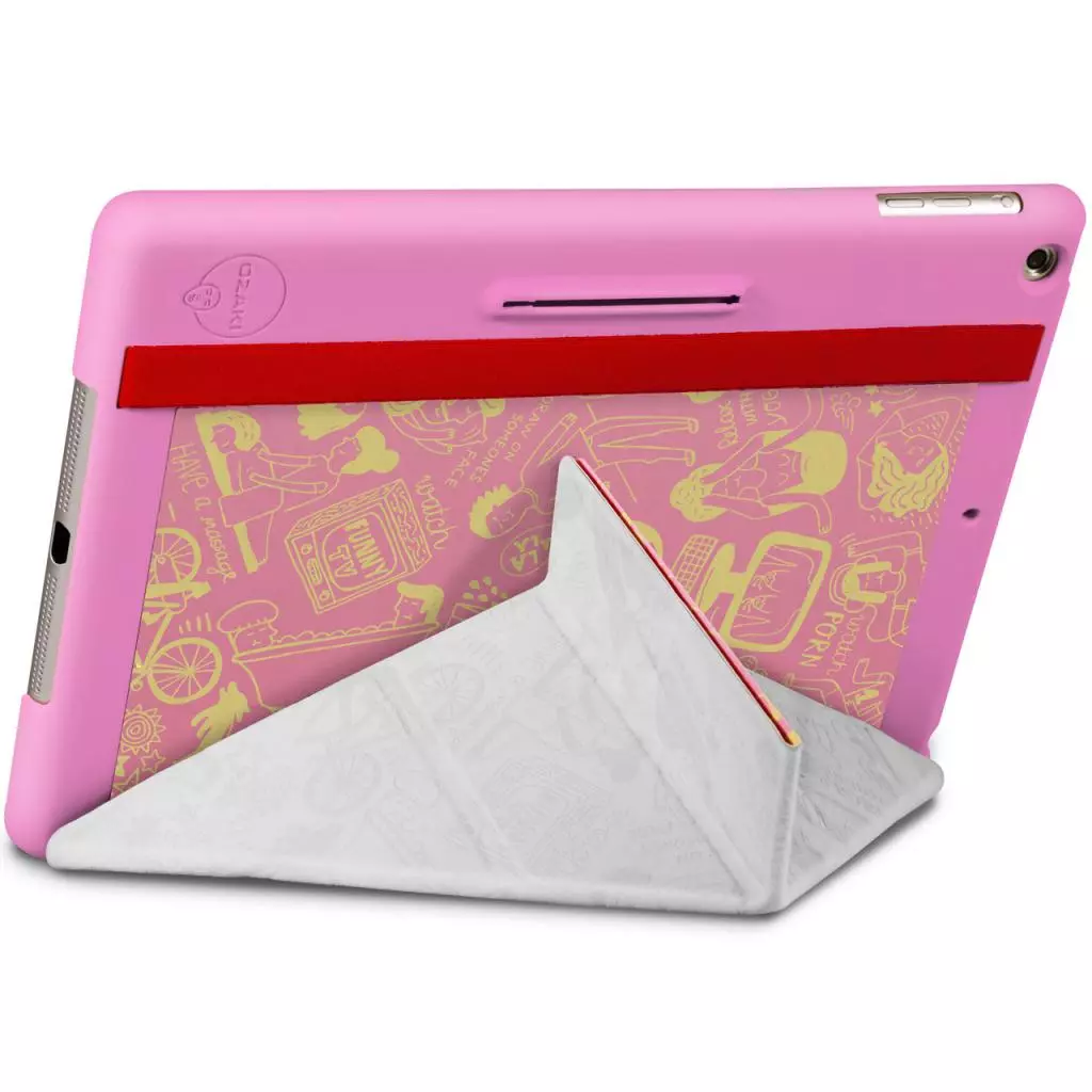 Чехол для планшета Ozaki O!coat-Relax 360° iPad Air Pink (OC113PK) - 1 Чехол для планшета Ozaki O!coat-Relax 360° iPad Air Pink (OC113PK) - 1