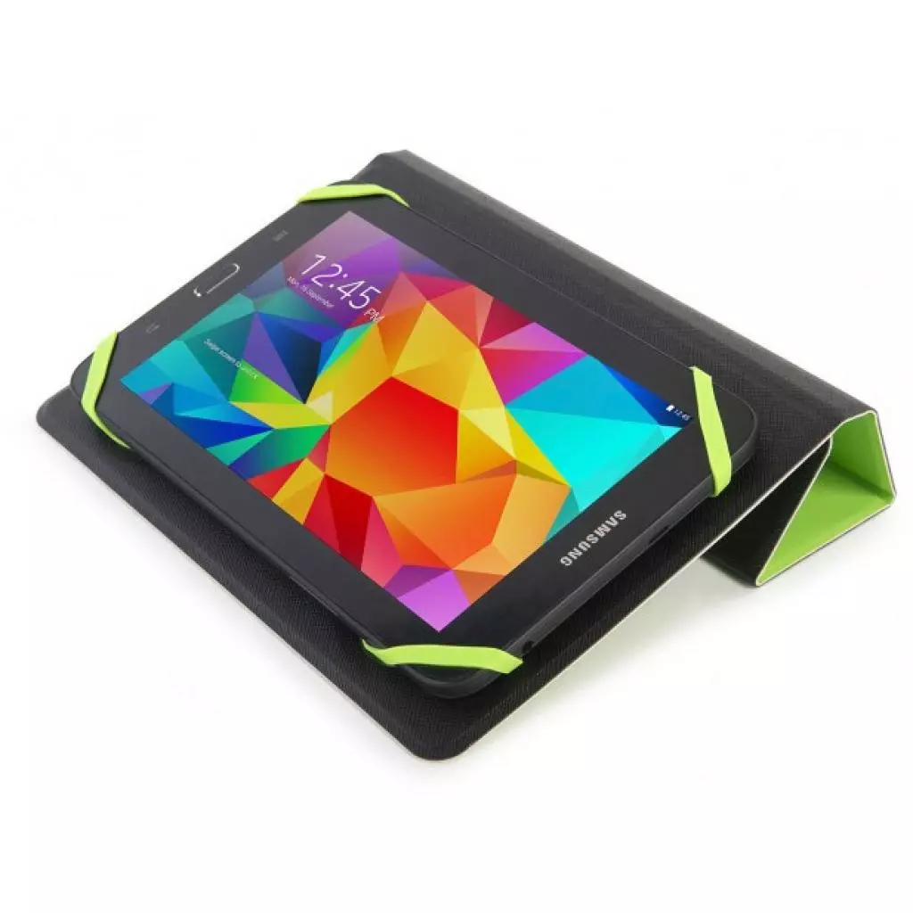 Чехол для планшета Tucano Verso Stand Tablet 10' Black/Green (TAB-V10-NV) - 8