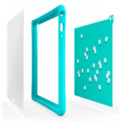 Чехол для планшета Lenovo 8" TAB4 8 Plus Bumper Sticker Film/blue (ZG38C01707) - 1