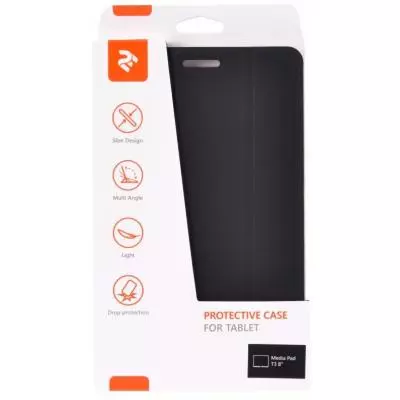 Чехол для планшета 2E для Huawei Media Pad T3 8", Case, Black/TR (2E-HM-T38-MCCBT) - 4 Чехол для планшета 2E для Huawei Media Pad T3 8", Case, Black/TR (2E-HM-T38-MCCBT) - 4