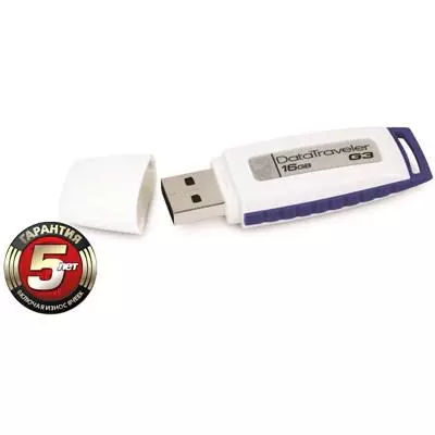 USB флеш накопитель Kingston 16Gb DataTraveler Generation 3 (DTIG3/16GB) - 1 USB флеш накопитель Kingston 16Gb DataTraveler Generation 3 (DTIG3/16GB) - 1