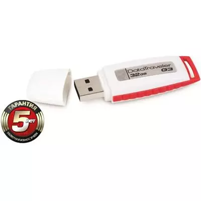 USB флеш накопитель Kingston 32Gb DataTraveler Generation 3 (DTIG3/32GB) - 1 USB флеш накопитель Kingston 32Gb DataTraveler Generation 3 (DTIG3/32GB) - 1