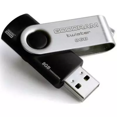 USB флеш накопитель Goodram 8Gb Twister (PD8GH2GRTSKR9)