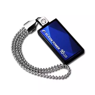 USB флеш накопитель Silicon Power 16Gb Touch 810 blue (SP016GBUF2810V1B)
