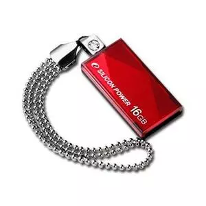 USB флеш накопитель Silicon Power 16Gb Touch 810 red (SP016GBUF2810V1R)