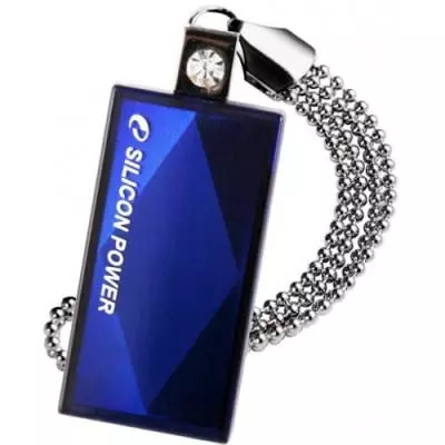 USB флеш накопитель Silicon Power 8Gb Touch 810 blue (SP008GBUF2810V1B)