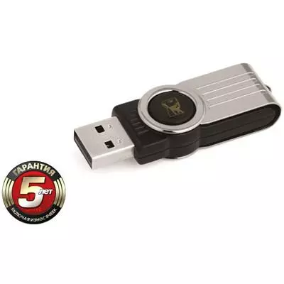 USB флеш накопитель Kingston 16Gb DataTraveler 101 G2 (DT101G2/16GB) - 2 USB флеш накопитель Kingston 16Gb DataTraveler 101 G2 (DT101G2/16GB) - 2
