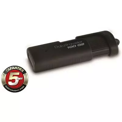 USB флеш накопитель Kingston 8Gb DataTraveler 100 Generation 2 (DT100G2/8GBZ/DT100G2/8GB)