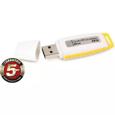 USB флеш накопитель Kingston 8Gb DataTraveler Generation 3 (DTIG3/8GB/DTIG3/8GBZ) - 1