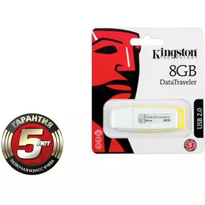 USB флеш накопитель Kingston 8Gb DataTraveler Generation 3 (DTIG3/8GB/DTIG3/8GBZ) - 2