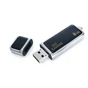 USB флеш накопитель Goodram 8Gb Art Leather (PD8GH2GRALKB / PD8GH2GRALKR9)