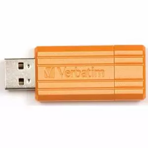 USB флеш накопитель Verbatim 8Gb Store'n'Go PinStripe orange (47389)