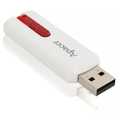 USB флеш накопитель Apacer 16GB AH326 white USB 2.0 (AP16GAH326W-1) - 5 USB флеш накопитель Apacer 16GB AH326 white USB 2.0 (AP16GAH326W-1) - 5