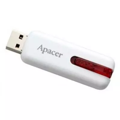 USB флеш накопитель Apacer 16GB AH326 white USB 2.0 (AP16GAH326W-1)