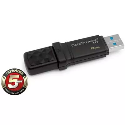 USB флеш накопитель Kingston 8Gb DataTraveler DT111 Black (DT111/8GB) - 1 USB флеш накопитель Kingston 8Gb DataTraveler DT111 Black (DT111/8GB) - 1