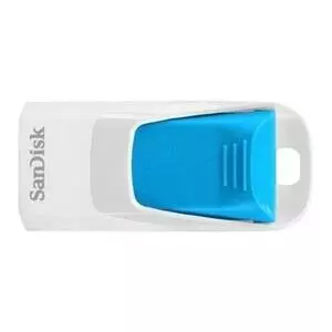 USB флеш накопитель SanDisk 32Gb Cruzer Edge White-Blue (SDCZ51W-032G-B35B)