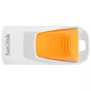 USB флеш накопитель SanDisk 16Gb Cruzer Edge White-Orange (SDCZ51W-016G-B35O)