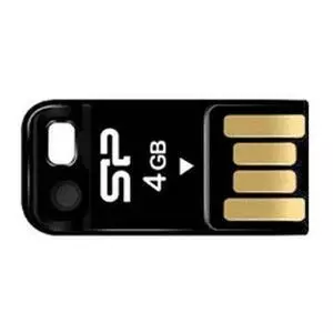 USB флеш накопитель Silicon Power 4Gb Touch T02 Black (SP004GBUF2T02V1K)