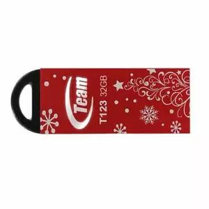 USB флеш накопитель Team 32Gb T123 Red Xmas (TT12332GR10)