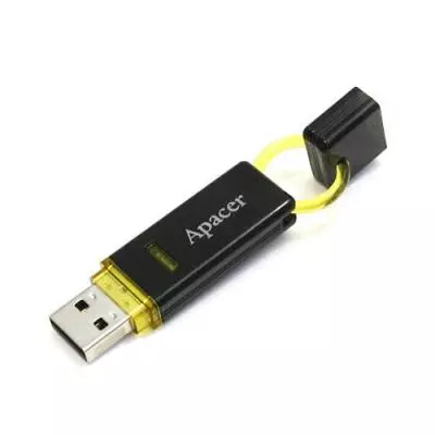 USB флеш накопитель Handy Steno AH221 black Apacer (AP4GAH221B-1)