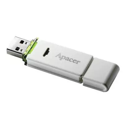 USB флеш накопитель Handy Steno AH223 white Apacer (AP4GAH223W-1) - 4