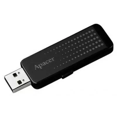 USB флеш накопитель Apacer 8GB AH323 black USB 2.0 (AP8GAH323B-1)