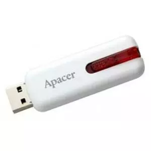 USB флеш накопитель Apacer 8GB AH326 white USB 2.0 (AP8GAH326W-1)
