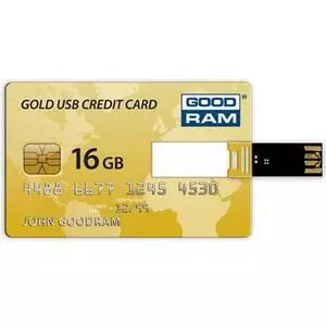 USB флеш накопитель Goodram 16Gb Credit Card Gift (PD16GH2GRCCPR9+G)